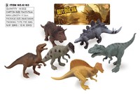 more images of Best gift good quality 6 pcs dinosaur small animal toys for wholesale