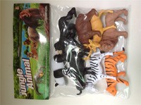 Plastic pvc wild animal toy model