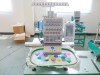 more images of single head hat/t-shit/flat computer embroidery machine
