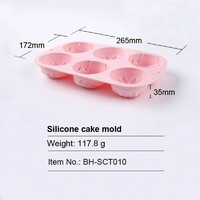 more images of Silicone Rose Cake Mold