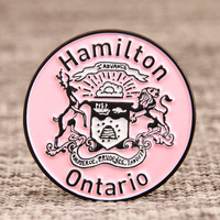 more images of City Of Hamilton Lapel Pins
