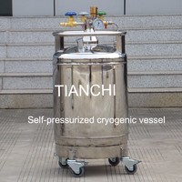 TIANCHI High quality YDZ-170 self-pressurized cryogenic vessel Price in RO