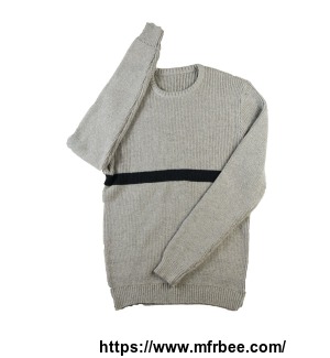 2015_fall_roune_neck_pullover_wool_vertical_rib_colorblock_sweater