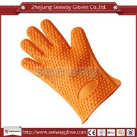 SeeWay F200-D Kitchen Cooking Oven Heat Resistant Silicone Gloves