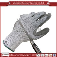 more images of SeeWay B510 HHPE Palm PU Coated Working Safety Cut Resistant Gloves