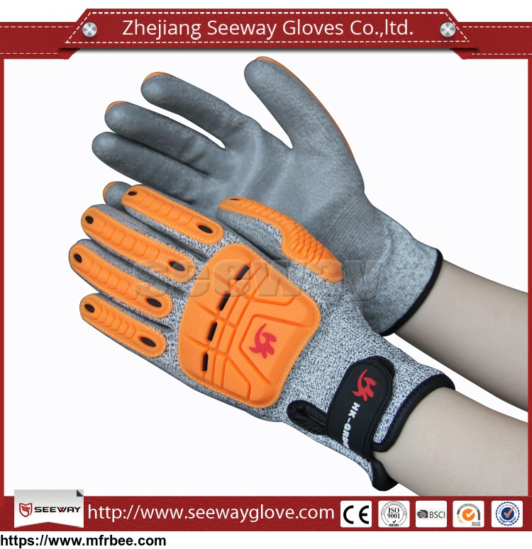 seeway_b510_d_tpr_hign_impact_gloves_for_oil_resistant_hhpe_cut_resistant