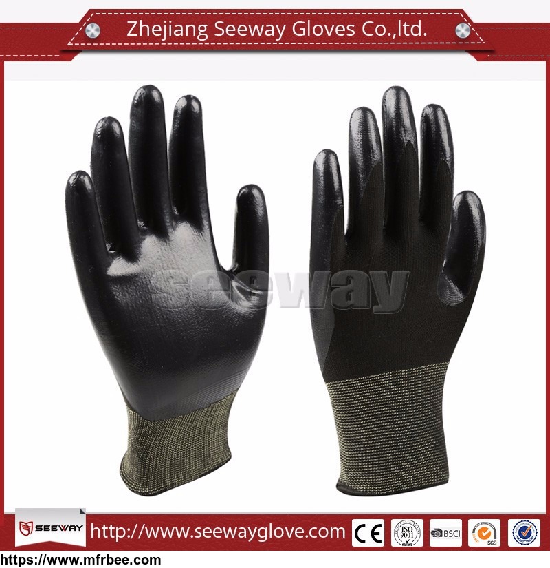 seeway_701_high_quality_oil_resistant_nitrile_coated_gloves