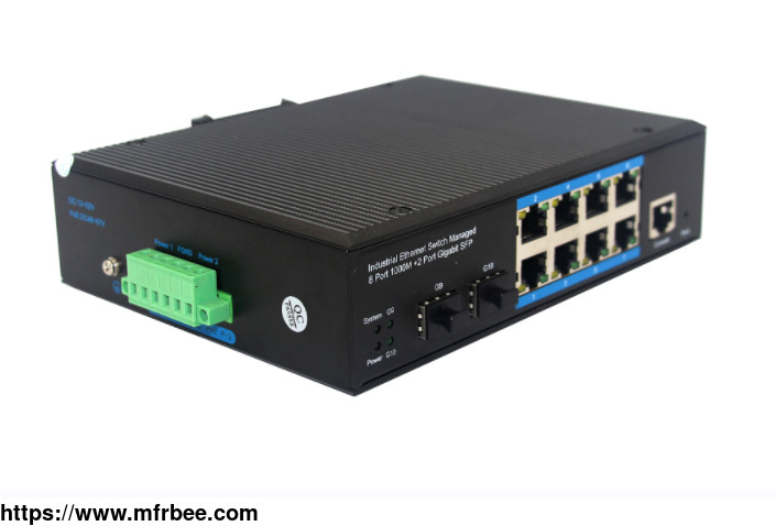 fcc_ip40_gigabit_1_optical_4_electrical_industrial_ethernet_poe_switch