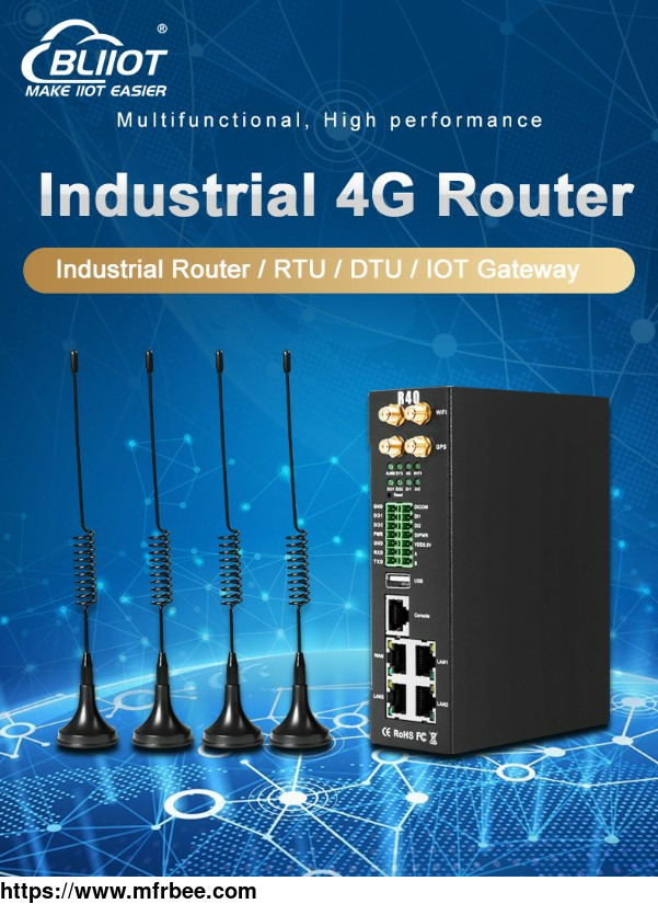 4g_industrial_edge_router_r40b_integrated_concrete_mixing_station_monitoring_system