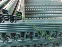 more images of rustproof zinc barrier U Channel perforated tube