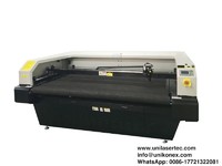 more images of UL-VC180100 Dye Sublimated Sportswear Laser Cutter