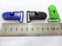 Customize colored suspender plastic lock clips