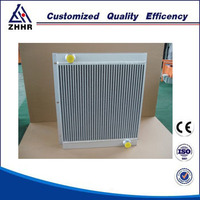 heat exchanger with plate fin consture