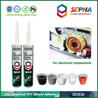 Sepna® Brand Neutral Transparent RTV Organic Silicone Bonding Adhesive SI1916