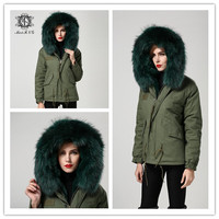 more images of M65 parka with faux fur liner, down parka in winter