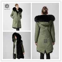 more images of Long style real fox fur coat