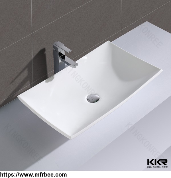 bathroom_rectangular_acrylic_countertop_wash_bathroom_basin