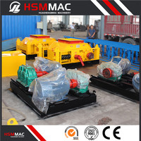 HSM Low dust and noise Double Roll crusher the best price on sale