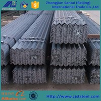 Standard sizes hot rolled equal unequal steel angle iron weights