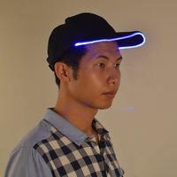 more images of LED Fiber Light Hat:AR-278
