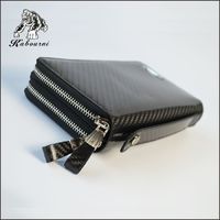 more images of men's wallet high quanlity carbon fiber  Quality assured black