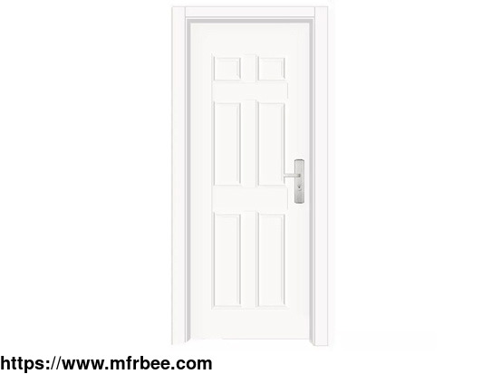 white_color_modern_house_design_exterior_decorative_steel_door_interior_style_american_door