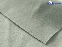 Warp knitted high-density flannelette leater base