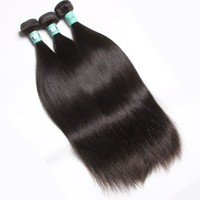 remy peruvian hair bundles/straight hair pieces
