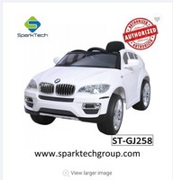 Popular Licensed BMW X6 Four Wheels Drive Kids Children Toys Car Electric Ride on Cars
