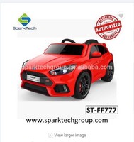 licensed Ford Focus RS children ride on baby electric car/electric toy car for kids