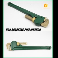 non sparking pipe wrench ,copper aluminum 25hrc pipe tongs stilson