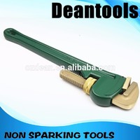 more images of non sparking pipe wrench ,copper aluminum 25hrc pipe tongs stilson