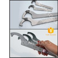 Non Magnetic 304 stainless steel hook wrench,adjustable two type all from Deantools
