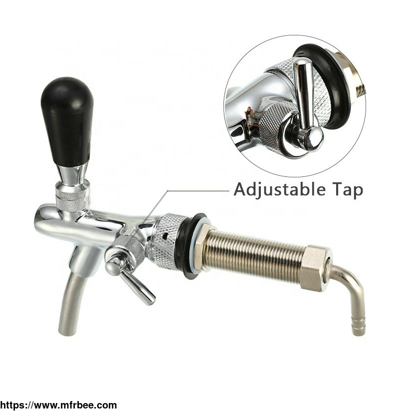 adjustable_flow_control_304_stainless_steel_keg_beer_tower_tap_faucet