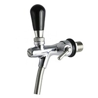 more images of Adjustable Flow Control 304 Stainless Steel Keg Beer Tower Tap Faucet