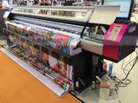 Galaxy 181LC dx5 printhead  1.8m eco solvent flatbed printer with ep dx5 printing head