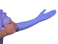 more images of 400mm Extra Long Nitrile Gloves