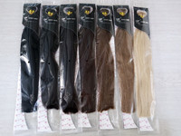 China I-tip/Stick tip Pre-bonded remy Cold permanent fusion hair extensions supplier