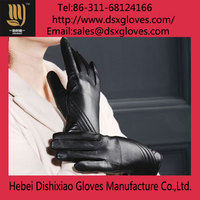 more images of Women Leather Warm Gloves