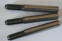 more images of hardened alloy steel taper pin with thread end DIN7977