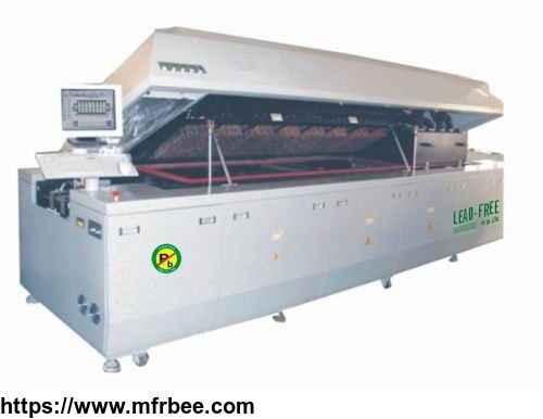 automatic_smt_assembly_equipment_10_zones_lead_free_nitrogen_reflow_oven