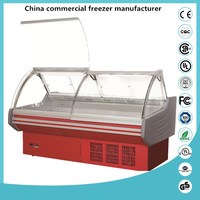 Portable deli display cooler with fortified body