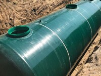 FRP Twisted Septic Tank