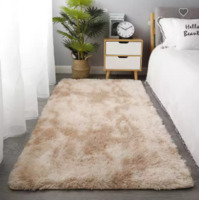 Home decoration 100% polyester comfortable long pile living room super soft carpet