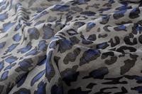 more images of Screen Print Linen Scarf