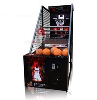 Shopping malll coin operated virtual reality luxury  basketball arcade game machine for adults