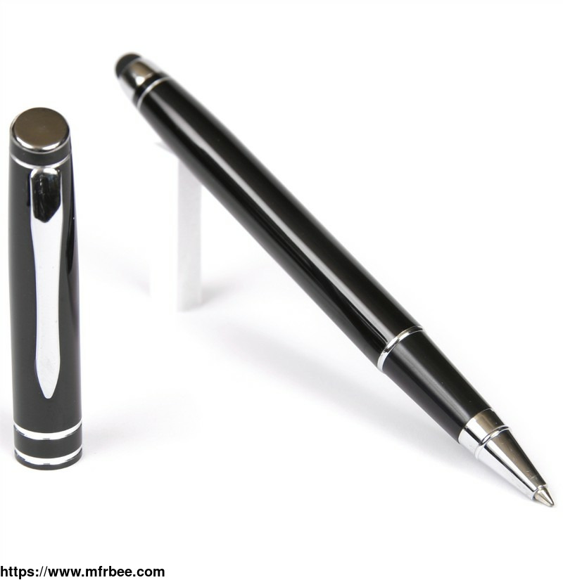 d200_black_rollerball_pen_with_stylus