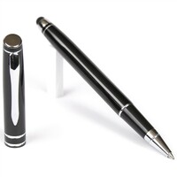 more images of D200 - Black Rollerball Pen with Stylus
