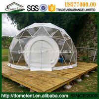 more images of High Quality Metal Frame Igloo Garden House Waterproof Dome Tent For Sale