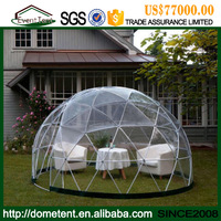 more images of High Quality Metal Frame Igloo Garden House Waterproof Dome Tent For Sale